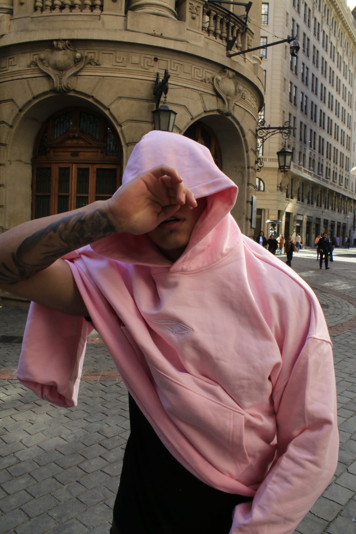 GRILLZ HOODIE PINK🌸